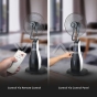 80W LED Mist Fan with Remote Control Round 3 Blades - 12