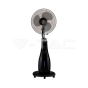 80W LED Mist Fan with Remote Control Round 3 Blades - 4