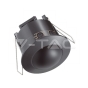 Sensor de techo PIR negro completo - 1