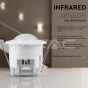 PIR Ceiling Sensor White - 8