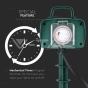 2 Ways Garden Spike Socket Mechanical Timer 3G 1.5mm x 3m IP44 Green - 6