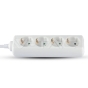 Enchufe 4 tomas con cable 1.5m - 2