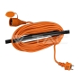 Cable de extensión 3G 1.5mm x 15m 1 toma 16A IP44 naranja & negro - 1