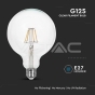 LED Bulb 12.5W Filament E27 G125 Clear Cover 6500K - 2