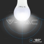 LED Bulb 3.5W E14 P45 Dimming Brightness RF Control RGB 4000K - 6