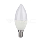 LED Bulb 4.5W E14 Candle Smart RGB WW CW Amazon Alexa & Google Home Compatible White - 1