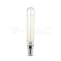 LED Bulb 4W E14 T20 Filament Clear Glass 4000K - 1