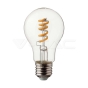 LED Bulb 4W E27 Filament A60 Clear Cover 1800K - 1