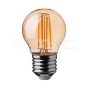 LED Bulb 4W Filament E27 G45 Amber Cover 2200K - 1