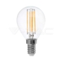 LED Bulb 6W Filamen E14 P45 Clear Cover 4000K - 1