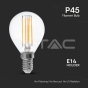 LED Bulb 6W Filamen E14 P45 Clear Cover 4000K - 2