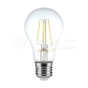 LED Bulb 6W Filament E27 A60 Clear Cover 4000K - 1