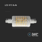 LED Bulb Plastic 7W R7S 78mm 4000K - 3