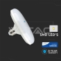 LED Bulb SAMSUNG Chip 15W E27 UFO F150 3000K - 3