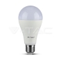 LED Bulb SAMSUNG Chip 17W E27 A65 Plastic 3000K Dimmable - 1