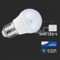 LED Bulb SAMSUNG Chip 4.5W E27 A++ G45 Plastic 6400K - 2