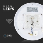Plafón LED 12W Cubierta Blanca cambio de color 3 en 1 - 7