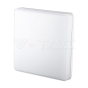 Plafón LED 15W SAMSUNG CHIP Frameless Cuadrado 3000K IP44 120LM/W - 1
