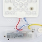 Plafón LED 18W Cubierta Blanca cambio de color 3 en 1 - 5