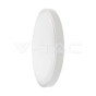 Luz de Techo LED 24W Redonda Sensor de Microondas Marco Blanco 4000K IP44 - 1