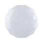 30W-60W-30W Designer Dome Light Remote Control Color Change Diamond Round Cover - 2
