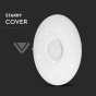 30W-60W-30W Designer Dome Light Remote Control Color Change Dimmable Round Cover - 2
