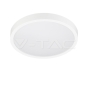 36W LED Dome Light Round White Frame 3000K IP44 - 2