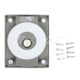 12W LED Wall Light Grey Body IP65 4000K - 4