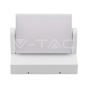 17W LED Wall Light White Body 4000K IP65 - 3
