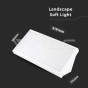 20W LED Landscape Outdoor Soft Light-Large 4000K cuerpo blanco IP65 - 5