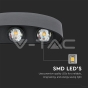 5W LED Wall Lamp 3000K Sand Black - 7