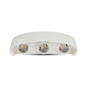 Aplique de pared 5W LED arriba y abajo cuerpo blanco IP54 3000K - 2