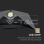 5W LED Wall Light Black Body IP65 3000K - 5
