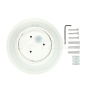 9W LED Wall Lamp Warm White White Round IP65 - 4