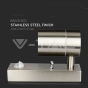 Aplique de pared Sensor 1xGU10 cuerpo de acero IP44 - 10