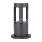 10W LED Bollard Light Black Body 25cm Height CREE Chip 4000K - 1