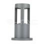 10W LED Bollard Light Grey Body 25cm Height CREE Chip 5000K - 2