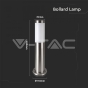 Е27 Bollard Lamp 45cm Stainless Steel Body Satin Nickel IP44 - 4