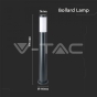 Е27 Bollard Lamp 80cm Stainless Steel Body Grey IP44 - 4