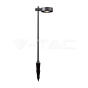 Baliza LED 6W Cuerpo Negro 3000K IP54 - 1