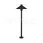 7W LED Garden Lamp Pole/Spike Black Body IP65 3000K - 1