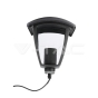 Luz para jardin 600mm IP44 Negro - 4