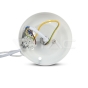Luz para jardin E27 Blanco mate - 4