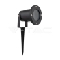 Garden Spike Aluminio GU10 Cuerpo Negro IP65 - 2