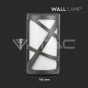 Garden Wall Lamp E27 Dark Grey - 10
