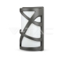 Garden Wall Lamp E27 Dark Grey - 1