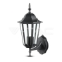 Luz para jardin de pared E27 Negro mate - 1