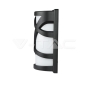 Luz para jardin de pared E27 Negro mate - 4