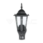 Garden Wall Lamp Sensor E27 Matt Black - 3