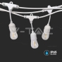 Guirnalda de luces LED Enchufe EU IP44 Color blanco - 4